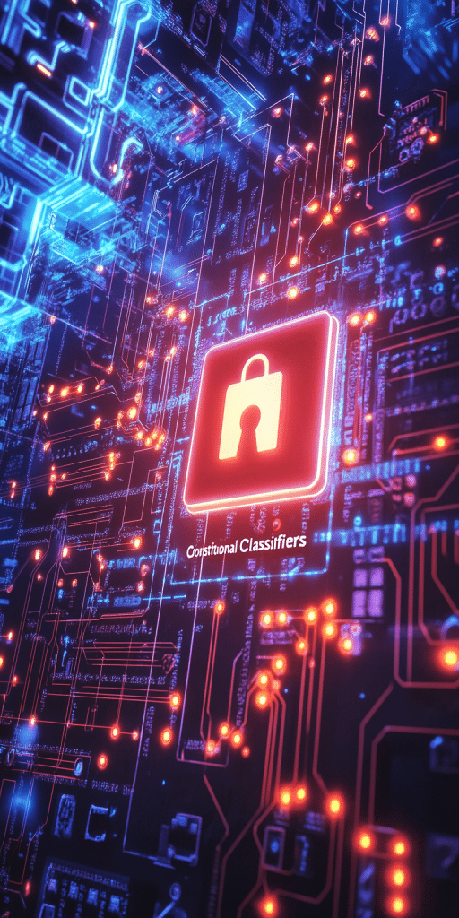 Leuchtendes Schlosssymbol auf einem digitalen Schaltkreis, symbolisiert Cybersicherheit und Verschlüsselung.